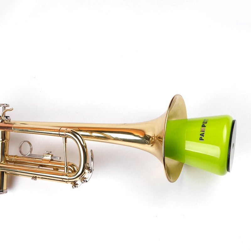 Pampet Lightweight Practice Trumpet Mute Silencerï¼ŒTrumpet Straight Mute (Green) - Image 5